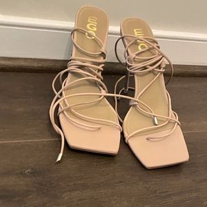 EGO OFFICIAL- nude tie up leg heels